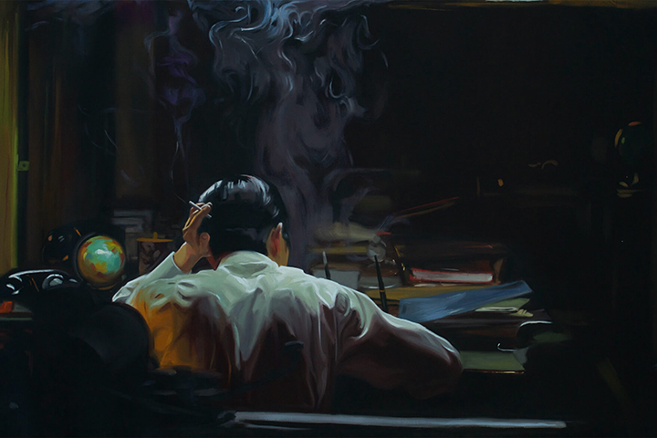 Artist Varad Bang translates Wong Kar-Wai’s cinematic love onto canvas