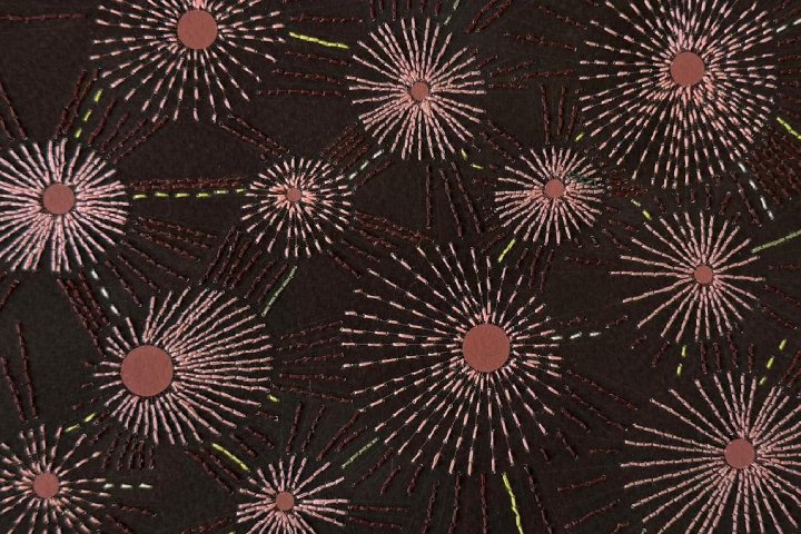 The contemplative world of Omani artist Haneen Almoosawi can be seen and felt at Pristine Contemporary art gallery in Delhi
